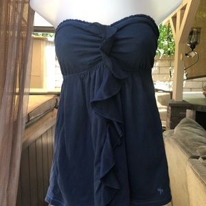 Abercrombie & Fitch Tops - Abercrombie & Fitch 💥beautiful navy, top 💙 Abercrombie & Fitch Tops - Abercrombie & Fitch 💥beautiful navy, top 💙
